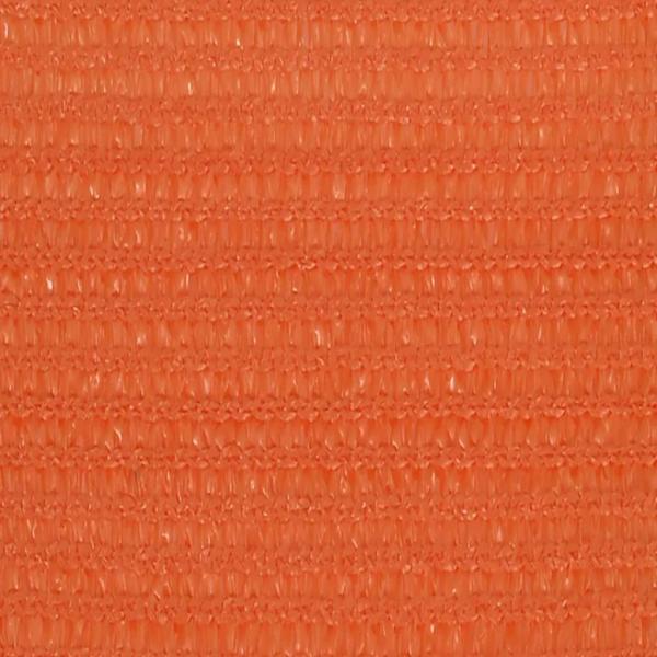Sonnensegel 160 g/m² Rechteckig Orange 5x7 m HDPE