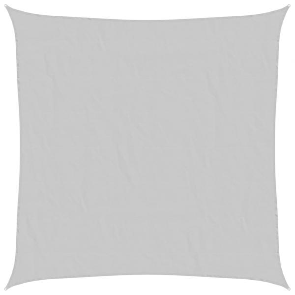 Sonnensegel Hellgrau 4x4 m 100% Polyester Oxford