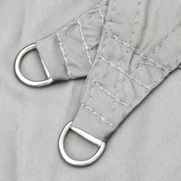 Sonnensegel Hellgrau 4,5x2 m 100% Polyester Oxford