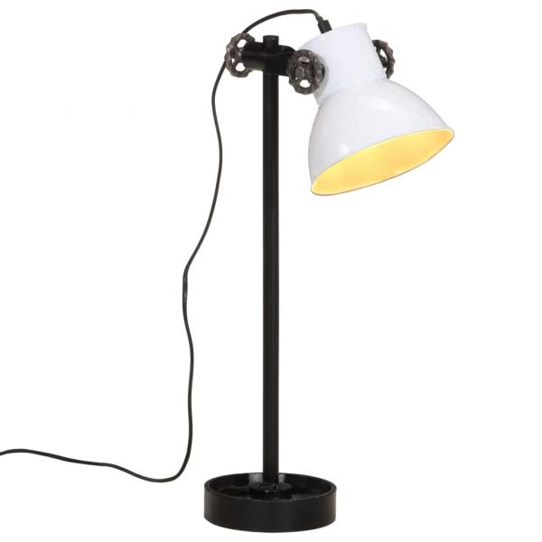 ARDEBO.de - Schreibtischlampe 25 W Weiß 15x15x55 cm E27