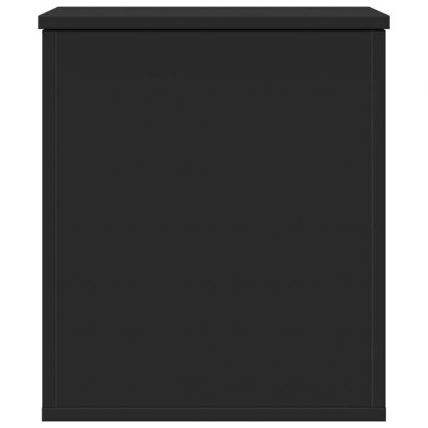 Truhe Schwarz 40x42x46 cm Holzwerkstoff
