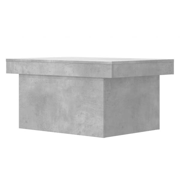 Couchtisch Betongrau 100x55x40 cm Holzwerkstoff