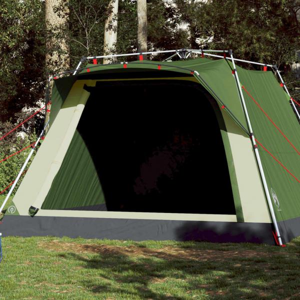ARDEBO.de - Campingzelt 4 Personen Grün Quick Release
