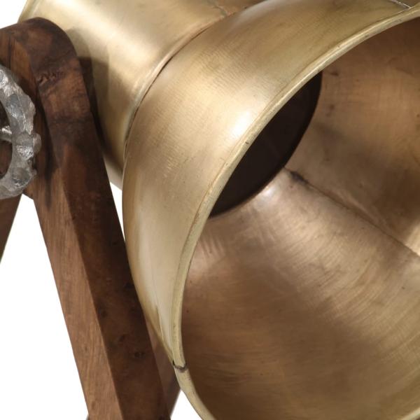 ARDEBO.de - Schreibtischlampe 25 W Antik-Messing 30x17x40 cm E27