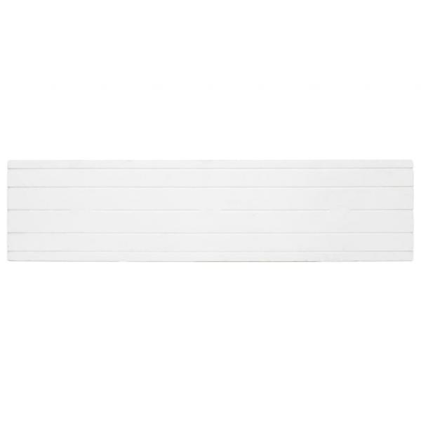 3D-Wandpaneele 14 Stk. Braun 100x25 cm EPS