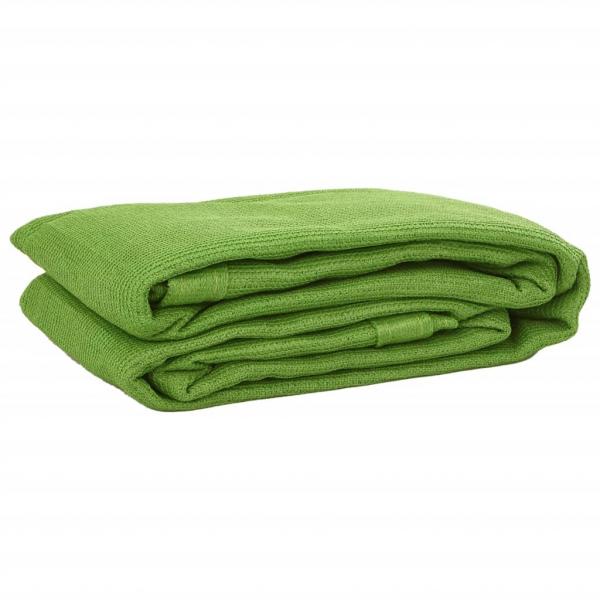 Zeltteppich Hellgrün 400x700 cm HDPE