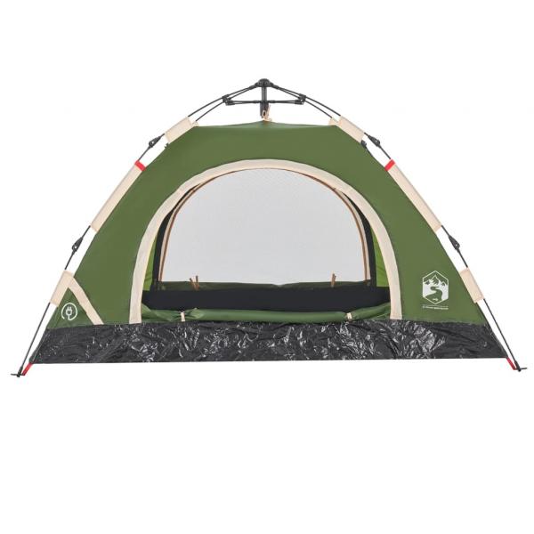 Campingzelt 2 Personen Grün Quick Release