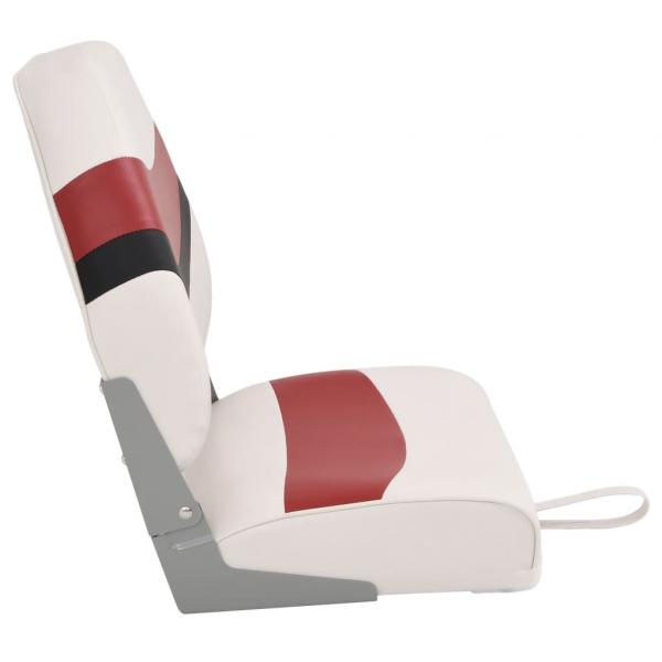 Bootssitze 2 Stk. mit Hoher Rückenlehne Klappbar 44x38x55 cm