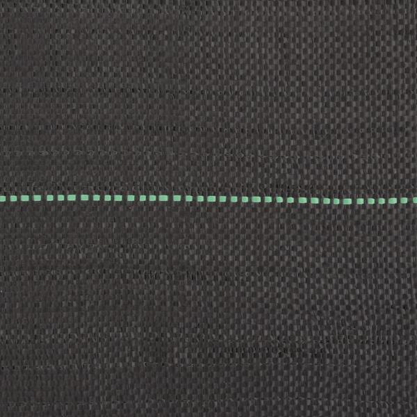 Unkrautvlies Schwarz 1x50 m PP