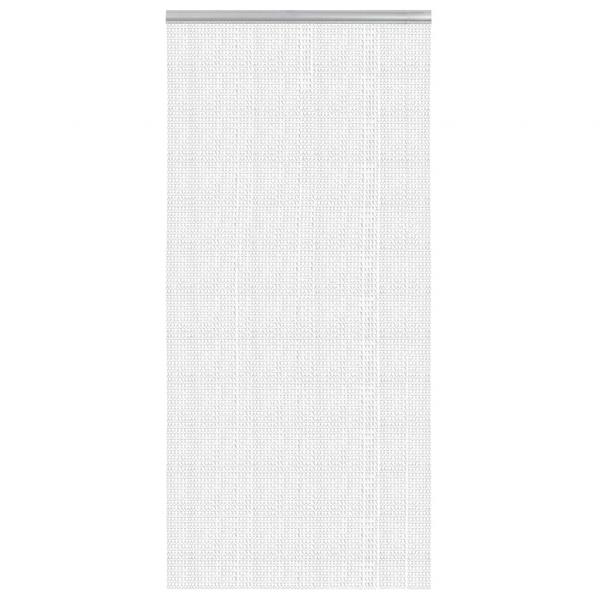 Türvorhang aus Ketten 100x200 cm Aluminium