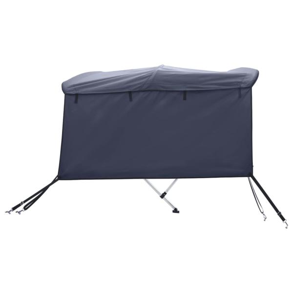 4-Bow Bimini-Top mit Seitenteilen 243x(230-244)x137 cm