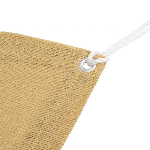 Zeltteppich Sandfarbe 250x600 cm HDPE