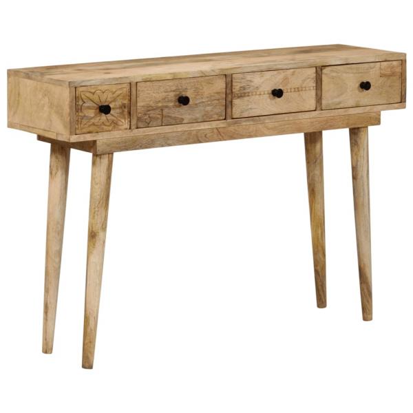 ARDEBO.de - Konsolentisch 110x30x75 cm Massivholz Mango
