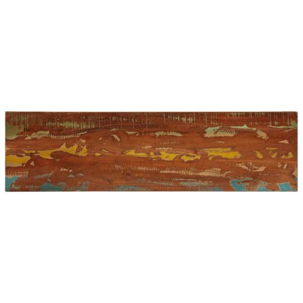 ARDEBO.de - Tischplatte 110x20x3,8 cm Rechteckig Altholz Massiv