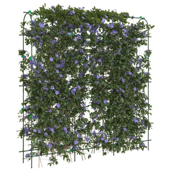 ARDEBO.de - Pflanzennetz U-Rahmen 181x31x182,5 cm Stahl