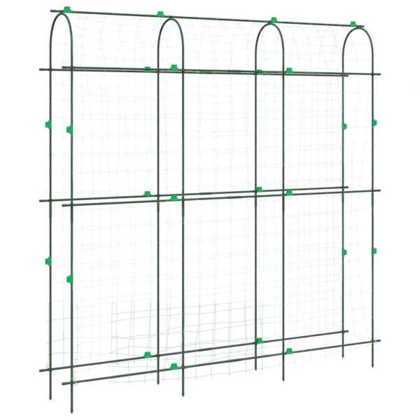 Pflanzennetz U-Rahmen 181x31x182,5 cm Stahl