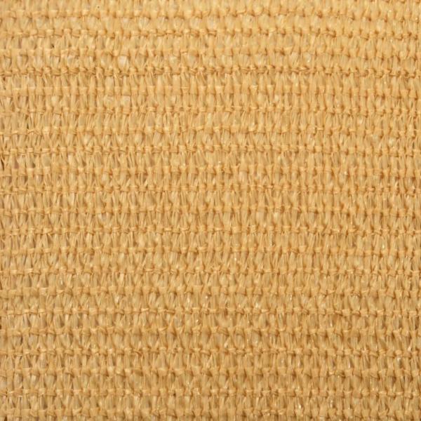 Sonnensegel 160 g/m² Rechteckig Sandfarben 3x4 m HDPE