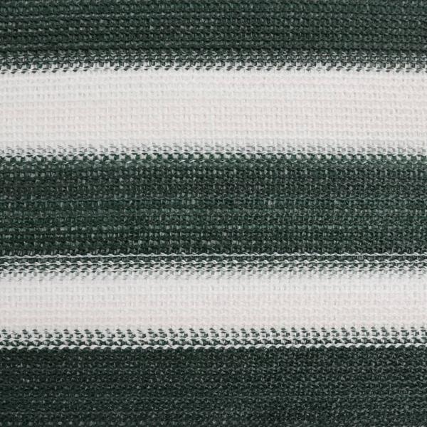 Zaunblende Grün und Weiß 1,5x25 m HDPE 150 g/m²