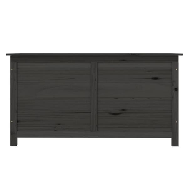 Outdoor-Kissenbox Anthrazit 100x50x56 cm Massivholz Tanne