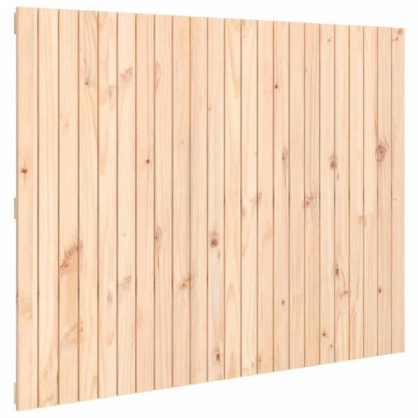 Wand-Kopfteil 146,5x3x110 cm Massivholz Kiefer