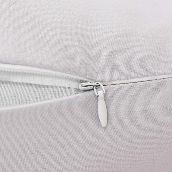 Schwangerschaftskissen J-förmig 54x(36-43) cm Grau