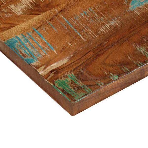 ARDEBO.de - Tischplatte 50x20x2,5 cm Rechteckig Altholz Massiv