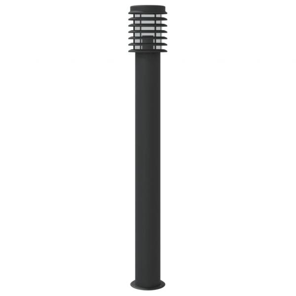 Wegeleuchte Schwarz 110 cm Edelstahl