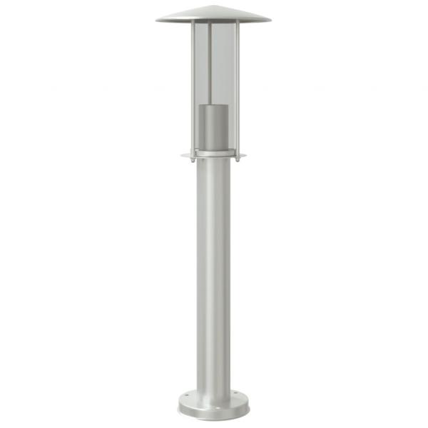 Wegeleuchte Silbern 60 cm Edelstahl