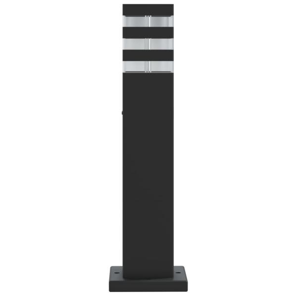 ARDEBO.de - Wegeleuchten 3 Stk. Schwarz 50 cm Aluminium