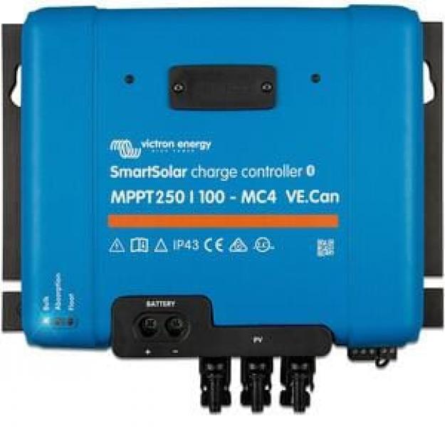 ARDEBO.de Victron Smart Solar Laderegler MPPT 250/100-MC4 VE.Can, blau (SCC125110512)
