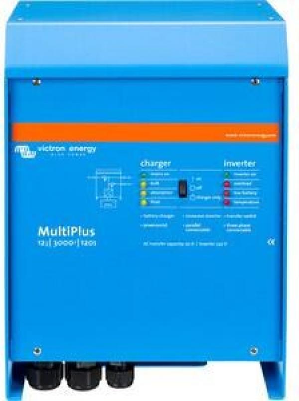 ARDEBO.de Victron Wechselrichter MultiPlus 12/3000/120-16 230V VE.Bus, blau (PMP122300001)