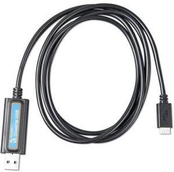 ARDEBO.de Victron VE. Direct to USB interface Adapter, schwarz (ASS030530010)