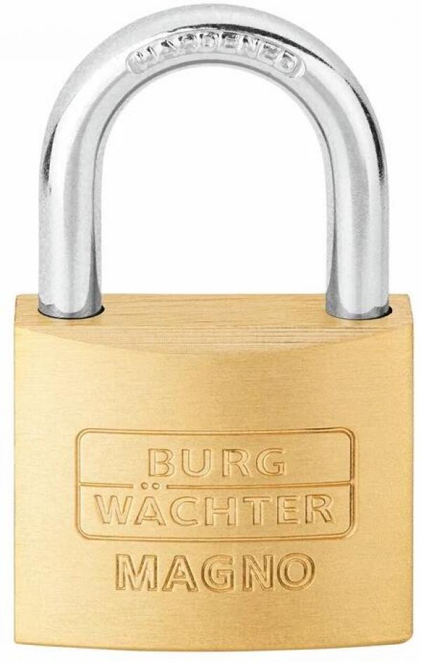 Burg Wächter 400 E 40 Zylinder-Vorhängeschloss Magno, Messing (06160)