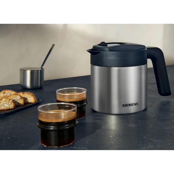 Siemens TQ907D03 EQ900 Kaffeevollautomat, 1500W, baristaMode, superSilent, dualBean, Edelstahl