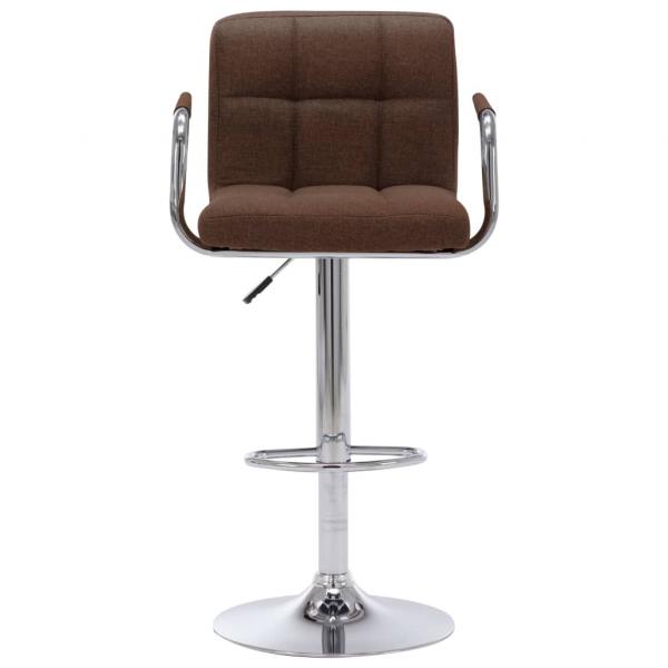 Barhocker Braun Stoff