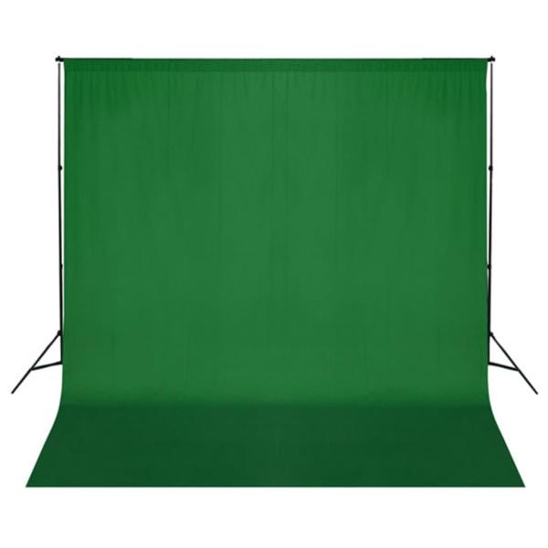 Fotostudio-Set mit Lampen und Hintergrundsystem