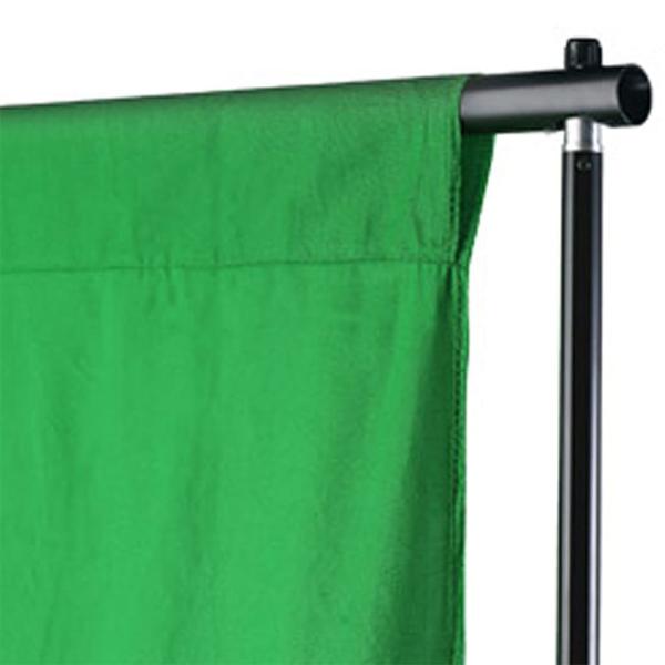 Fotostudio-Set mit Lampen und Hintergrundsystem
