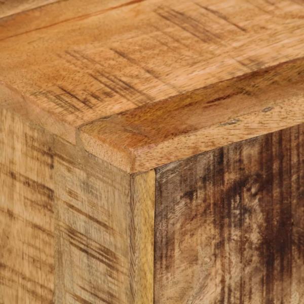 ARDEBO.de - Wand-Nachttisch 40x30x25 cm Massivholz Mango