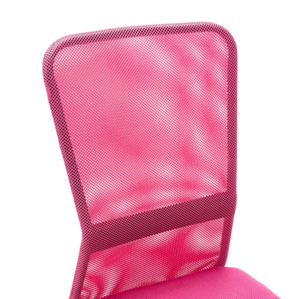 Bürostuhl Rosa 44x52x100 cm Netzgewebe