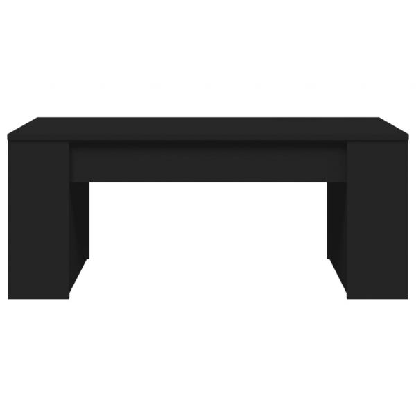 Couchtisch Schwarz 102x55x42 cm Holzwerkstoff
