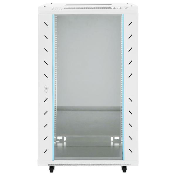 18U Netzwerkschrank auf Rollen 19" IP20 60x60x100 cm