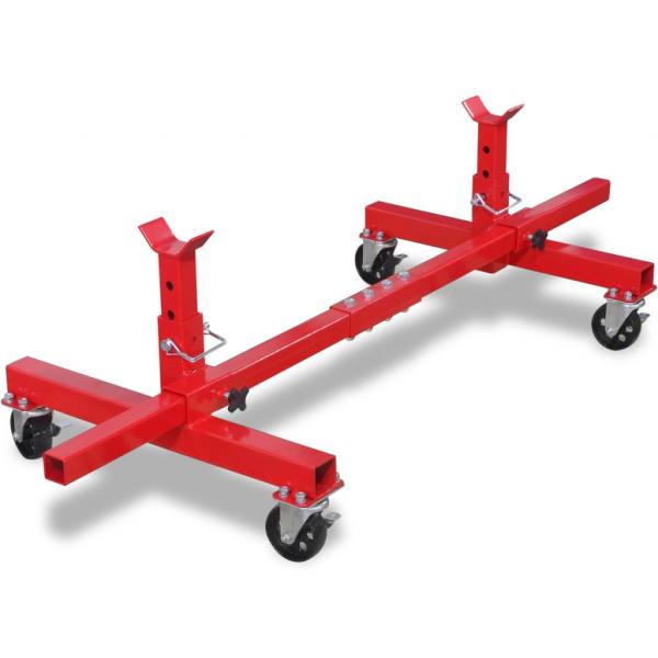 ARDEBO.de - Mobiler Stützbock Rot