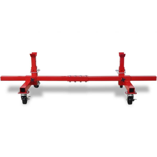 Mobiler Stützbock Rot