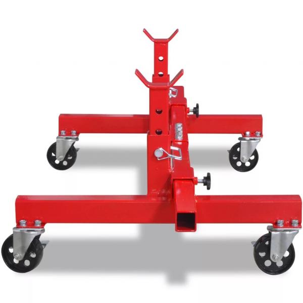 Mobiler Stützbock Rot