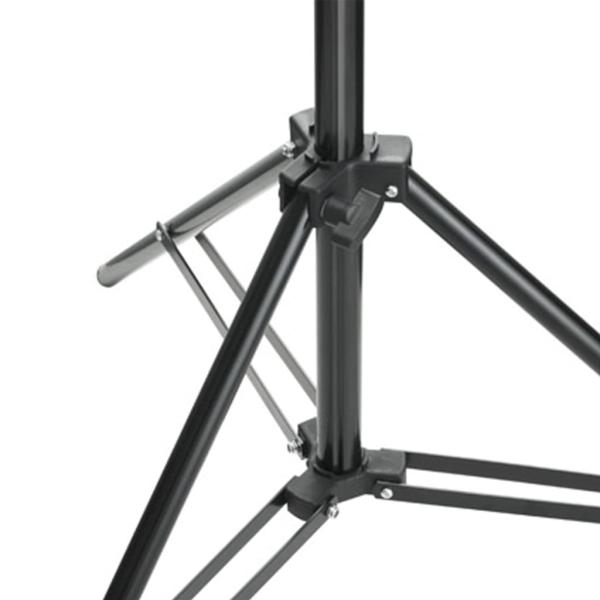 Fotostudio-Set mit Lampen-Set und Hintergrund