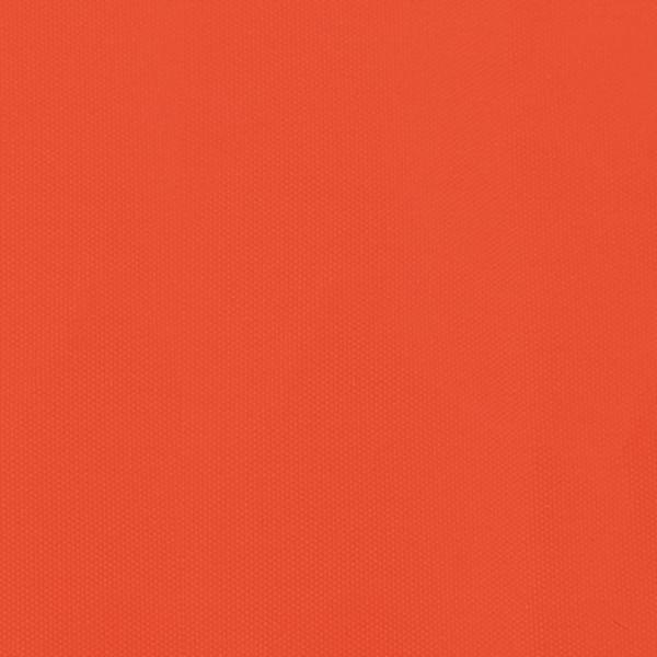 Fahrradanhänger Orange und Schwarz Oxford-Gewebe & Eisen