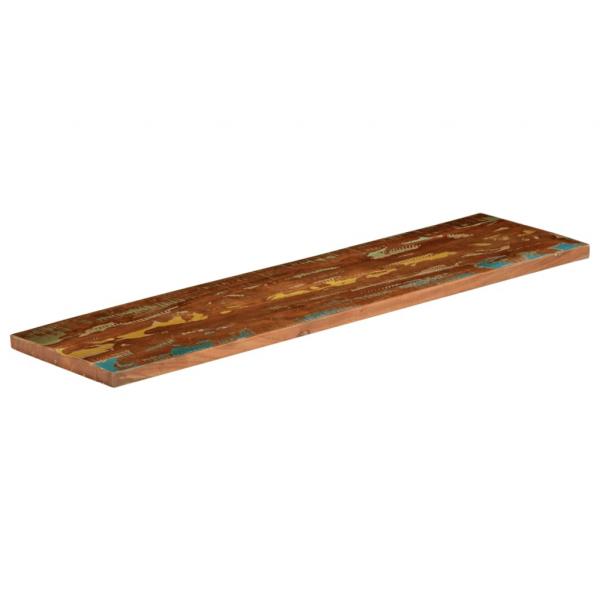 ARDEBO.de - Tischplatte 100x20x3,8 cm Rechteckig Altholz Massiv