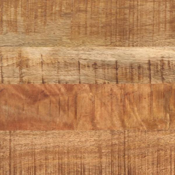 Beistelltische Satztische 3 Stk. Raues Massivholz Mango
