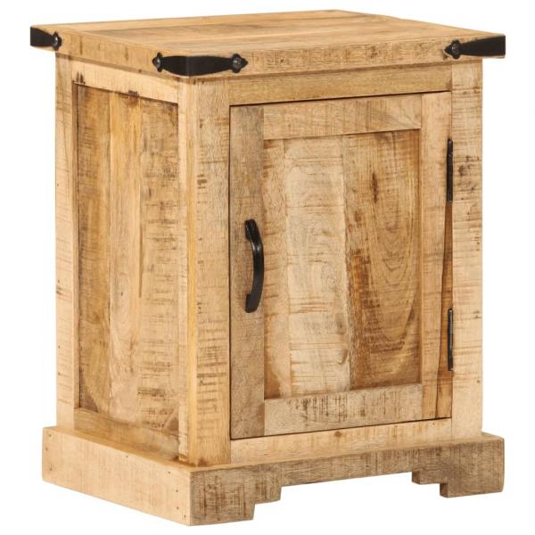 ARDEBO.de - Nachttisch 40x35x50 cm Massivholz Mango