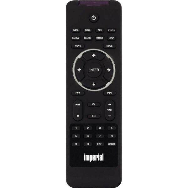 i110 WLAN-Internet-Radio mit Media-Player-Funktion Holzoptik